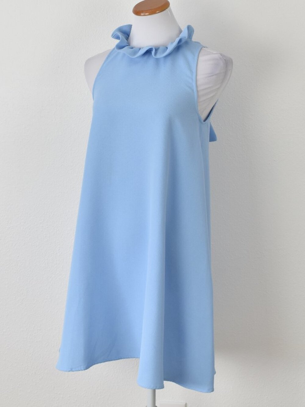 Pomander Place Blythe Baby Blue Mini Dress - S - Picture 4 of 9